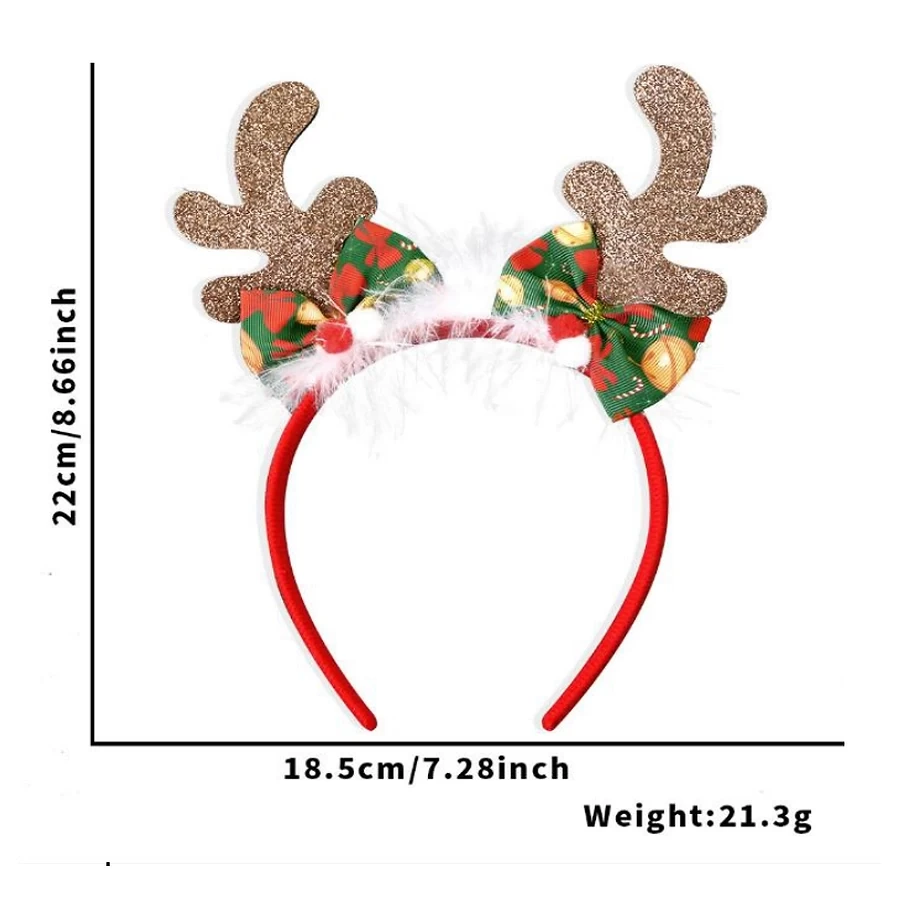 Christmas Glitter Headband - PS118
