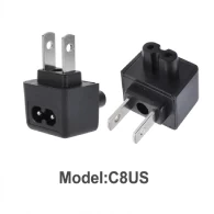 C8 to US/EU/AU/UK Adapter