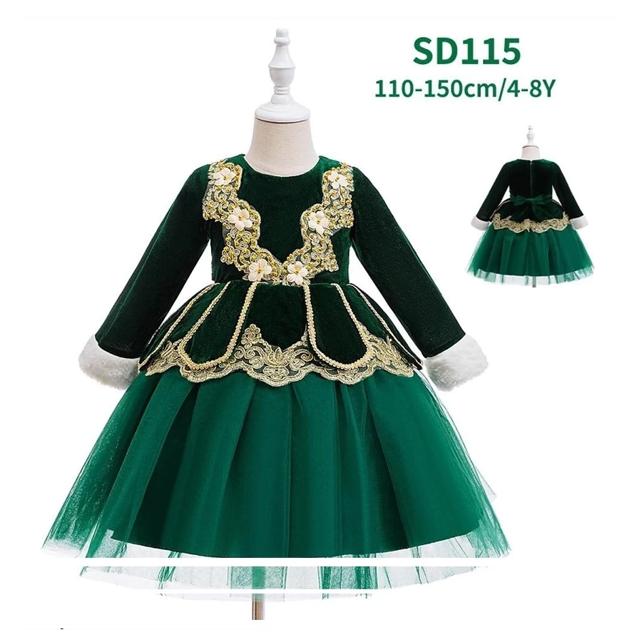 Girls Christmas Dress - SD115