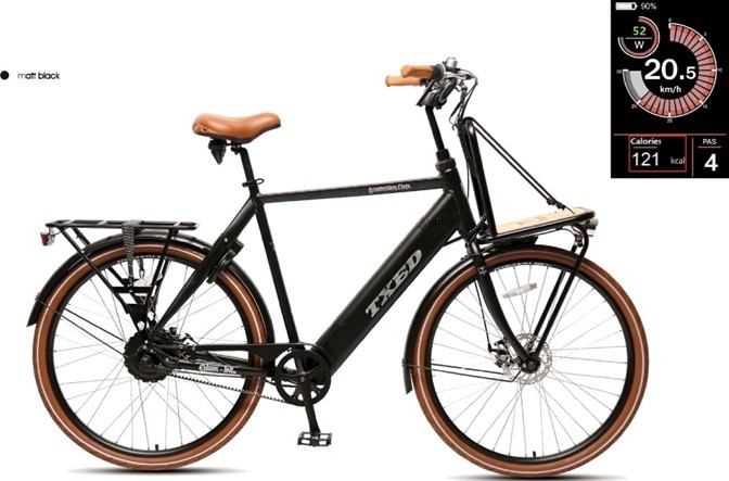 Amsterdam Fiets M belt  Dutch SYIe City e Bikes