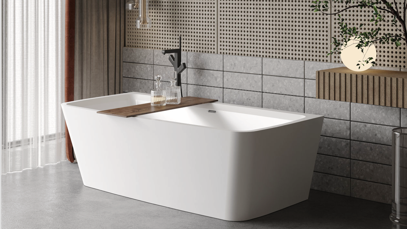 Back To Wall Bathtub