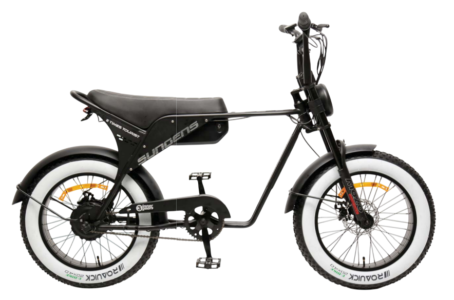 e Times Tourist 3i Motorcycle Style e Fat Bike