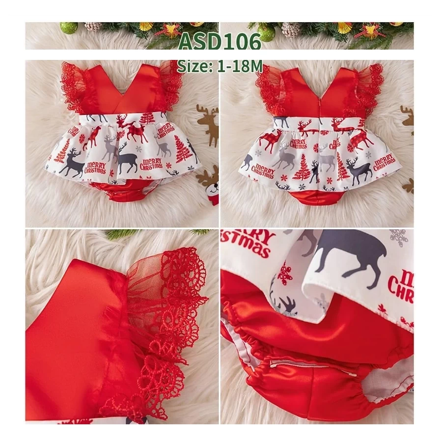 Baby Girls Christmas Dress ASD106