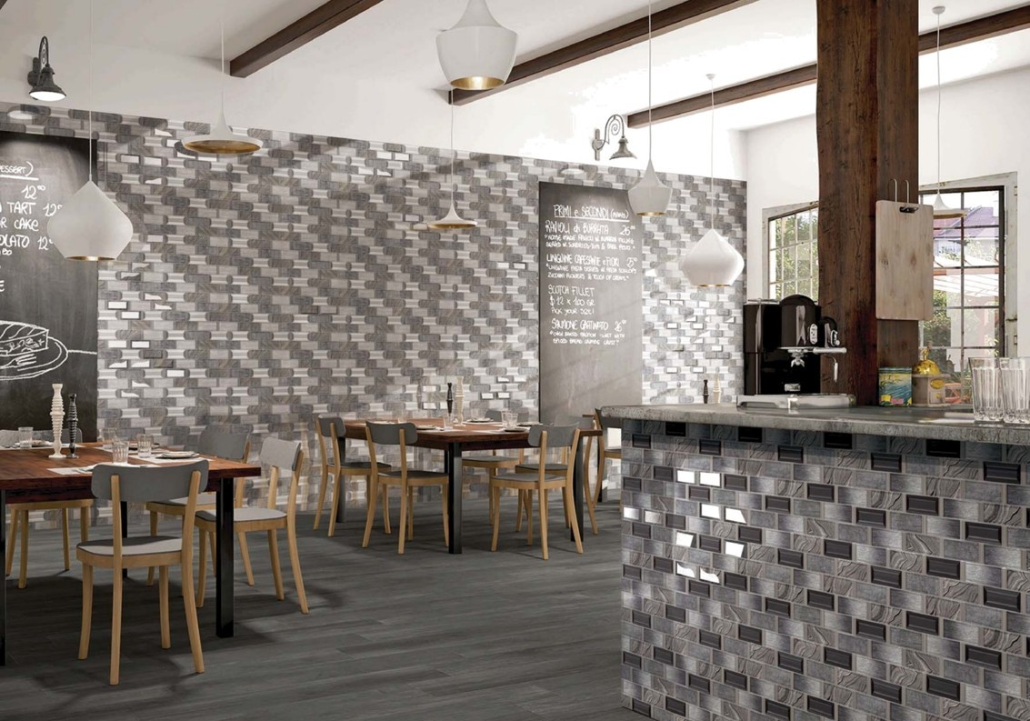 Silk Laminated Glass Mosaic DZ8408