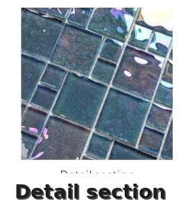 HOME POOL MOSAIC TILE :298×298mm