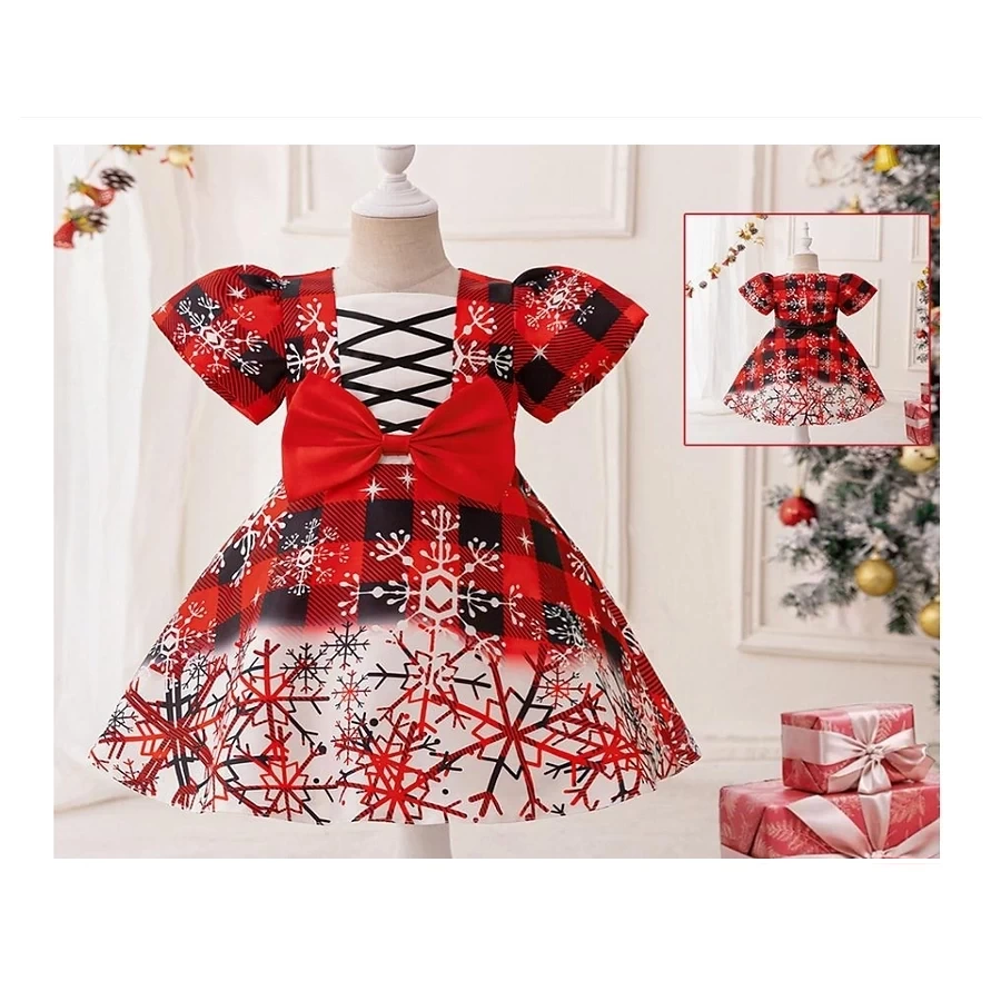 Girls Christmas Dress SD093