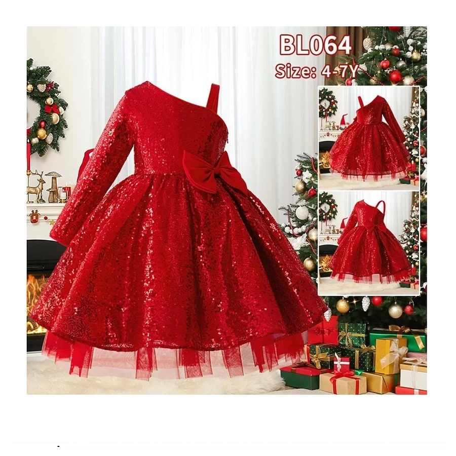Girls Christmas Dress - BL064