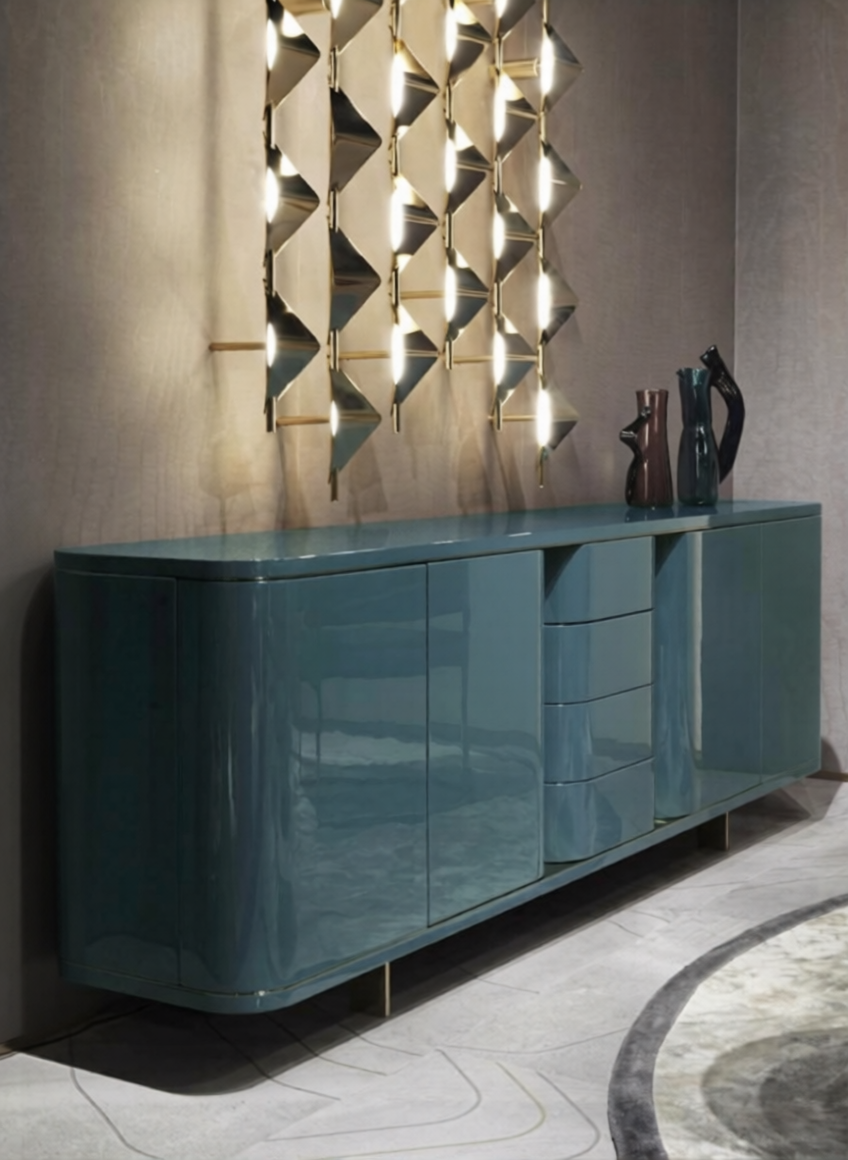 WOOD SIDEBOARD