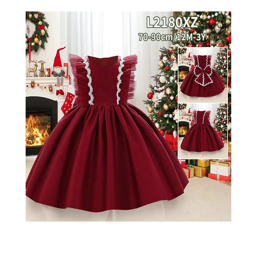 Girls Christmas Dress - L2052XZ