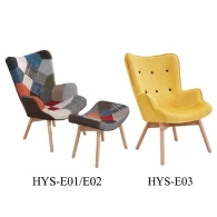 Plastic + Wood/Metal Chairs