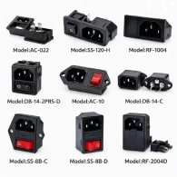 IEC C13 & C14 Power Sockets