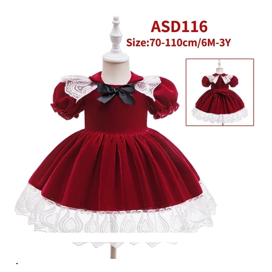 Girls Christmas Dress - ASD116