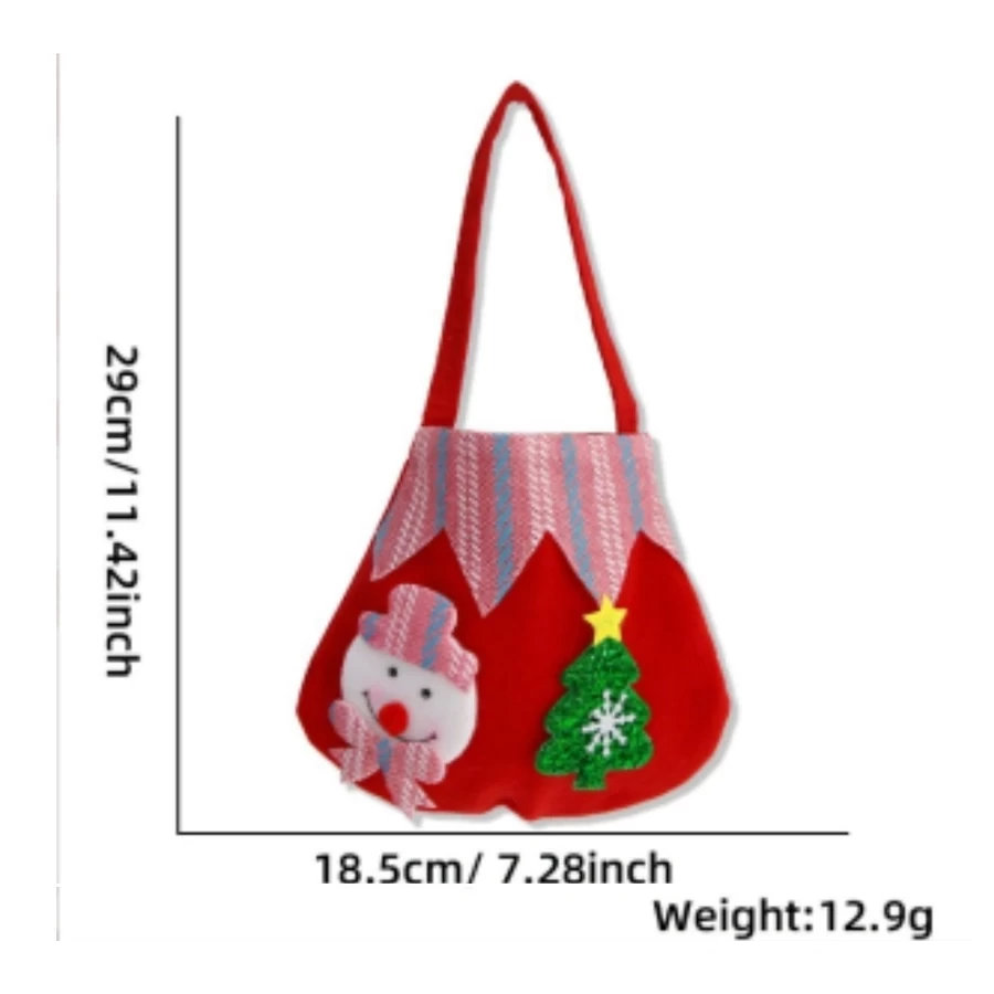 Fabric Christmas Gift Candy Bags - PS110