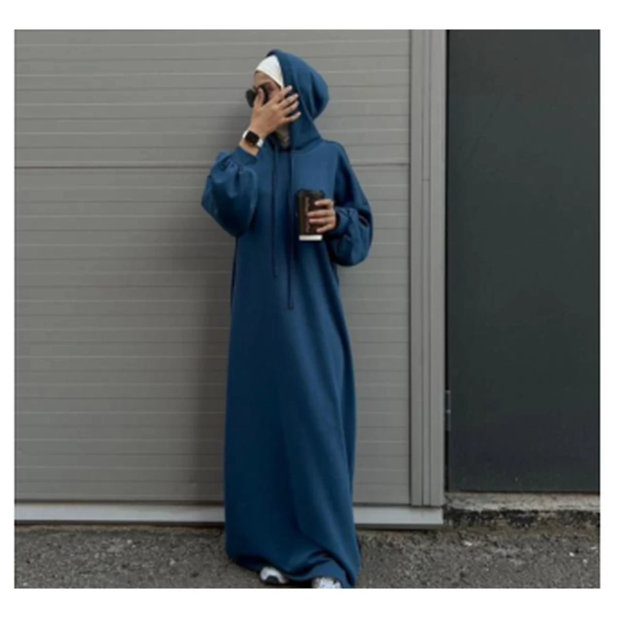 Elegant Classic Polyester Abaya #LR921