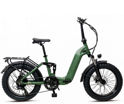 e Fold TX Electric Folding Fat Bike