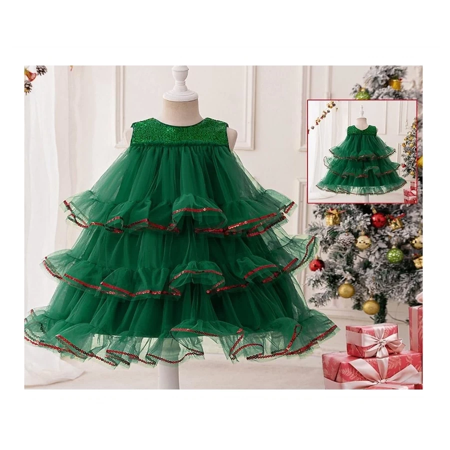 Girls Christmas Dress SD088