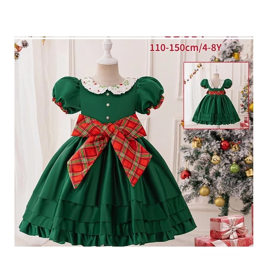 Girls Christmas Dress SD097