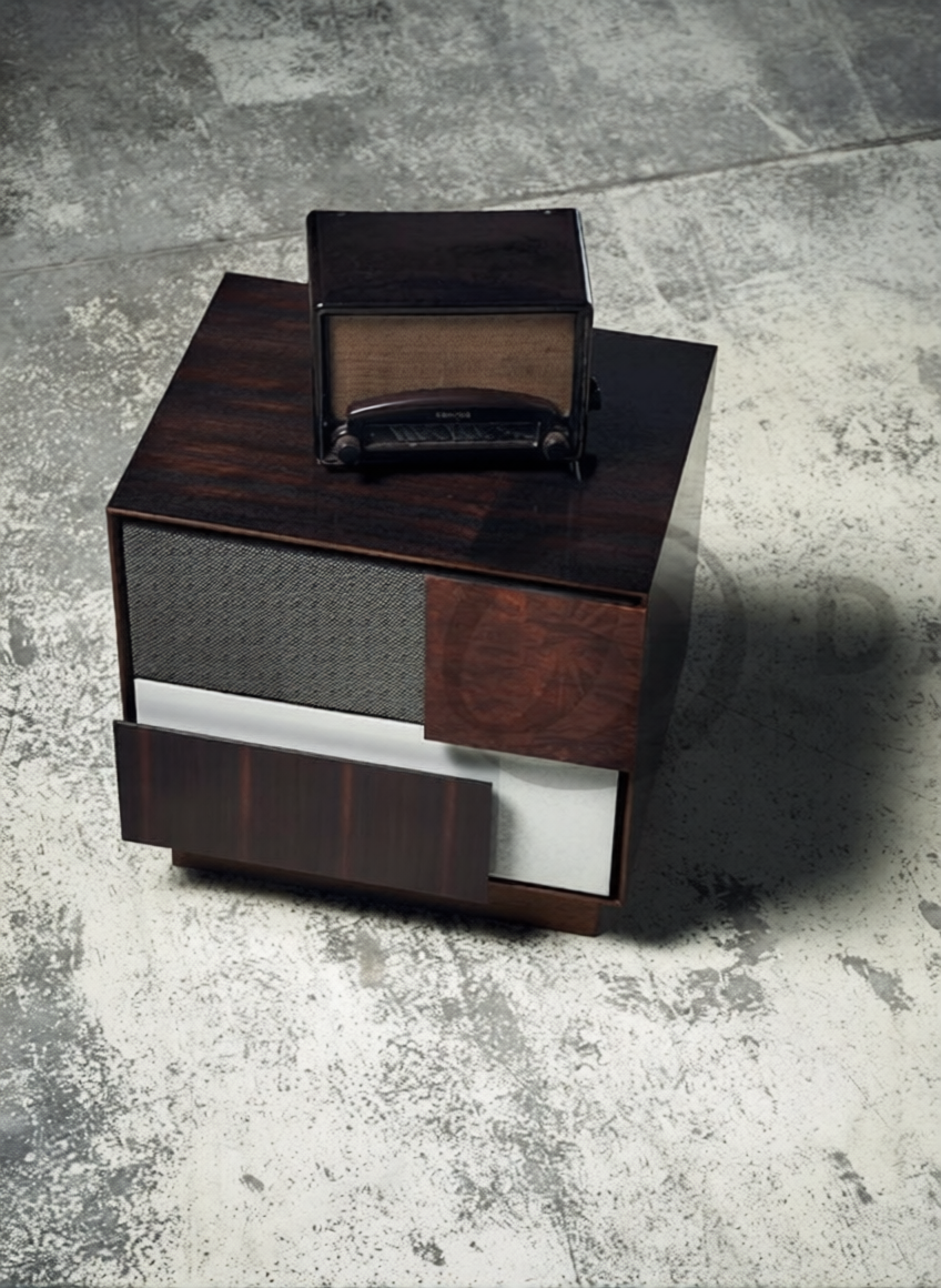 WOOD NIGHTSTAND