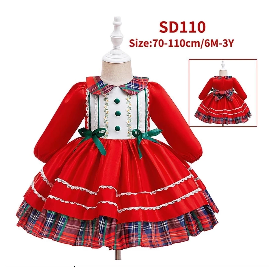 Girls Christmas Dress - SD110