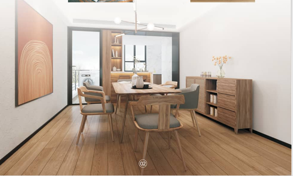 SPC Waterproof Wooden Panel